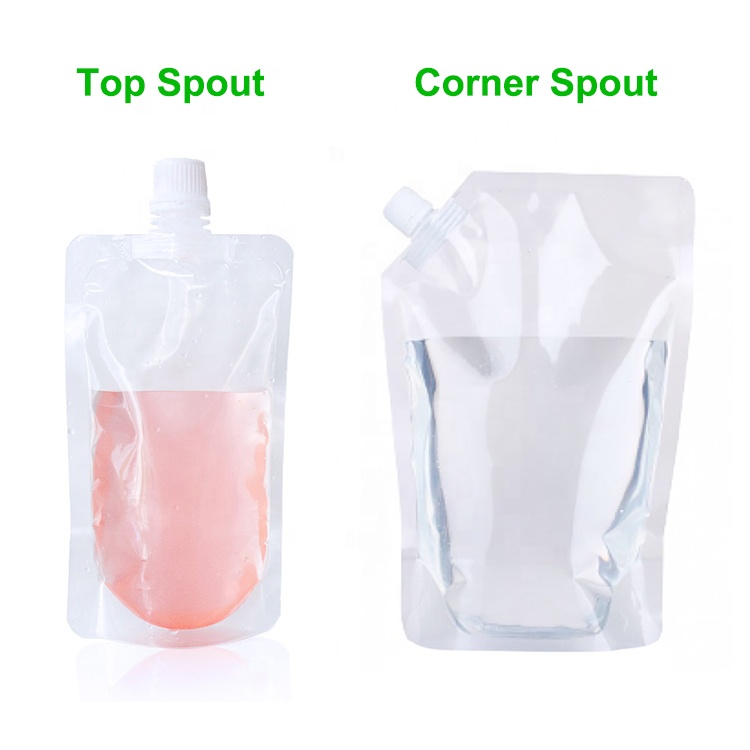 Plastic spout pouch